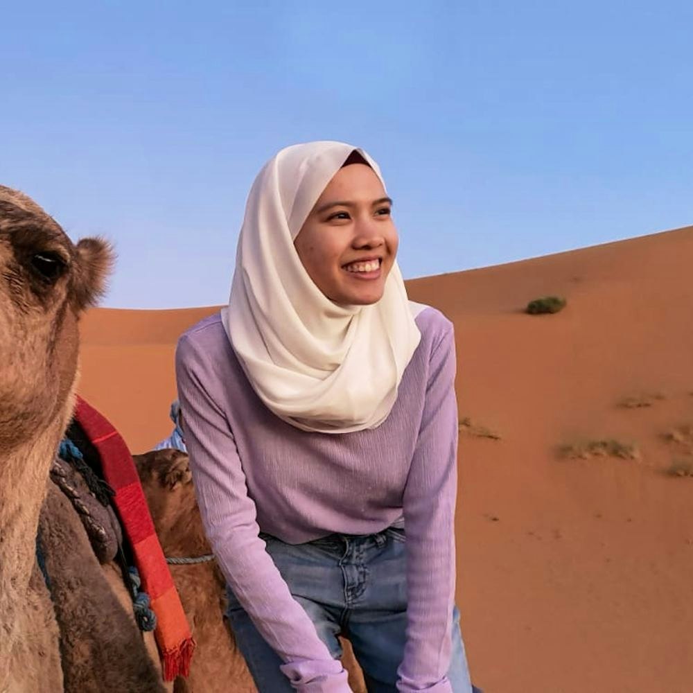 woman travel morocco