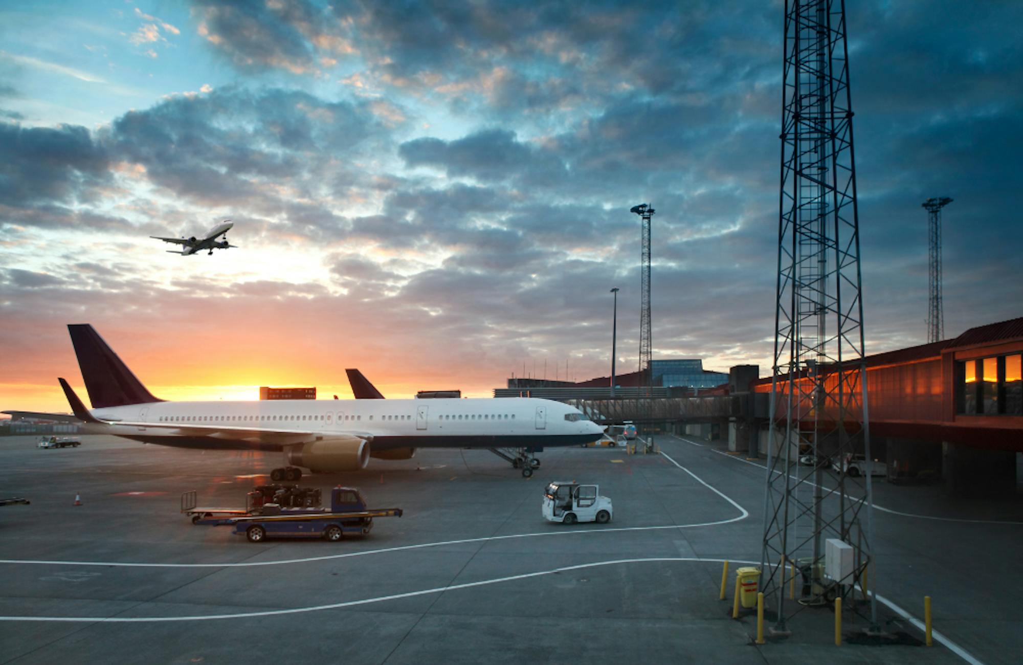 Keflavik Airport in Iceland