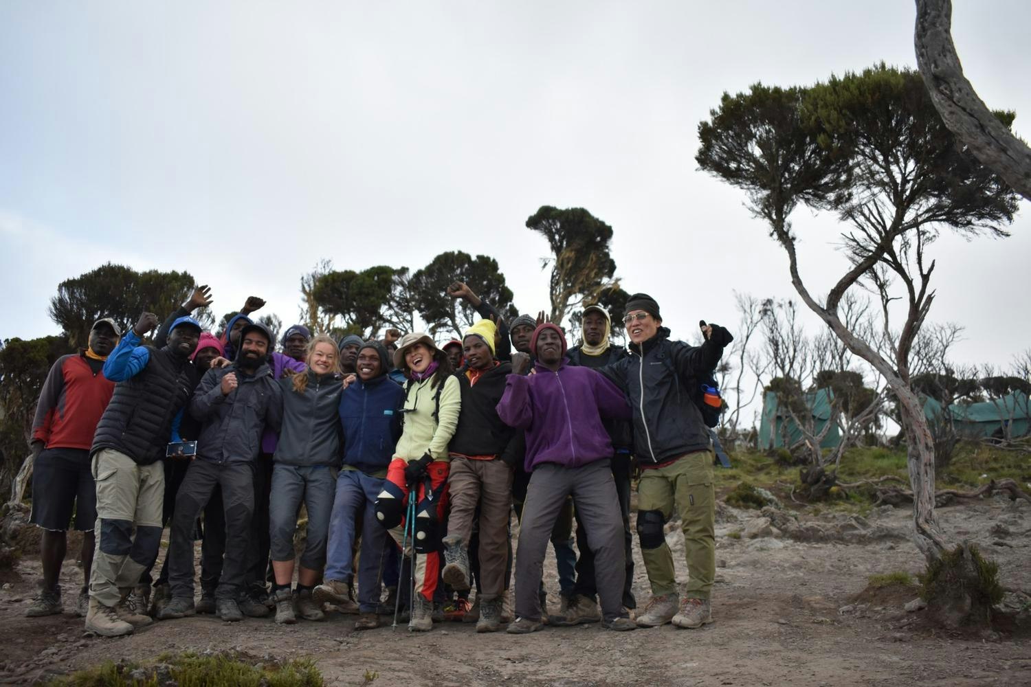 Kilimanjaro team photo