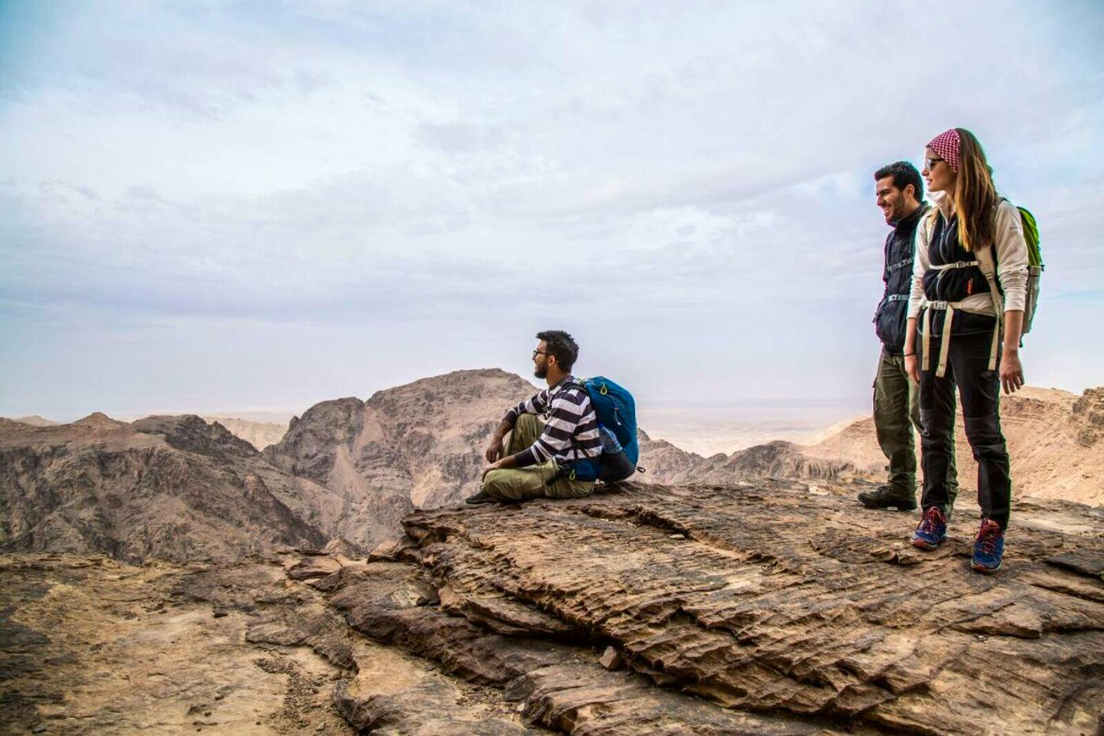 hiking in jordan