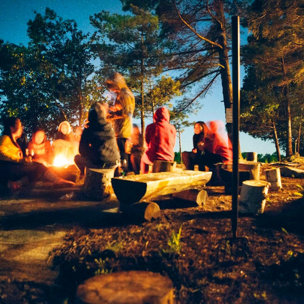 group camping