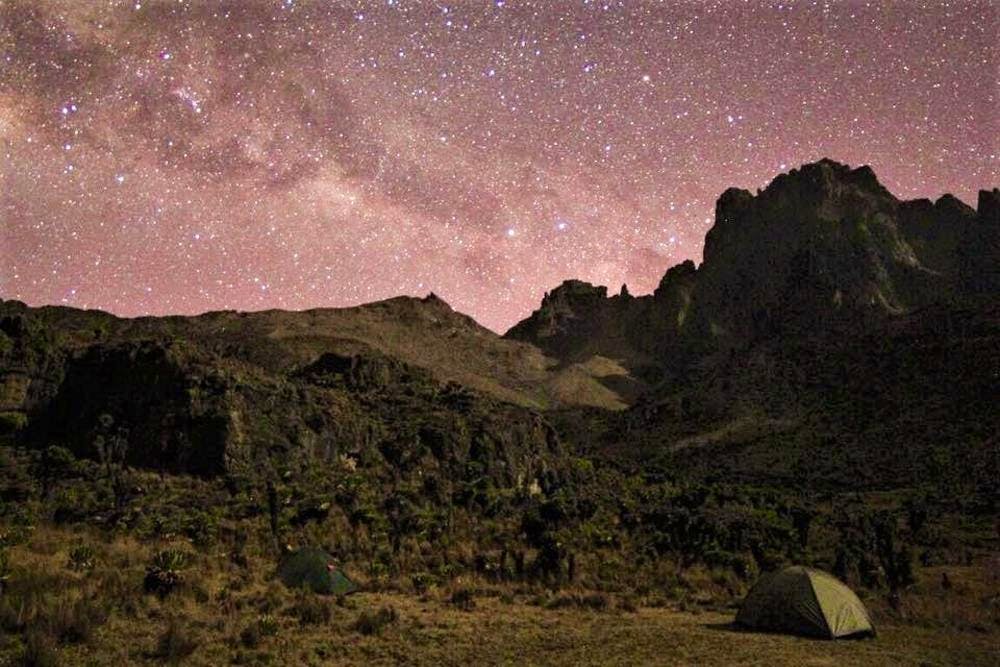mt kenya camping