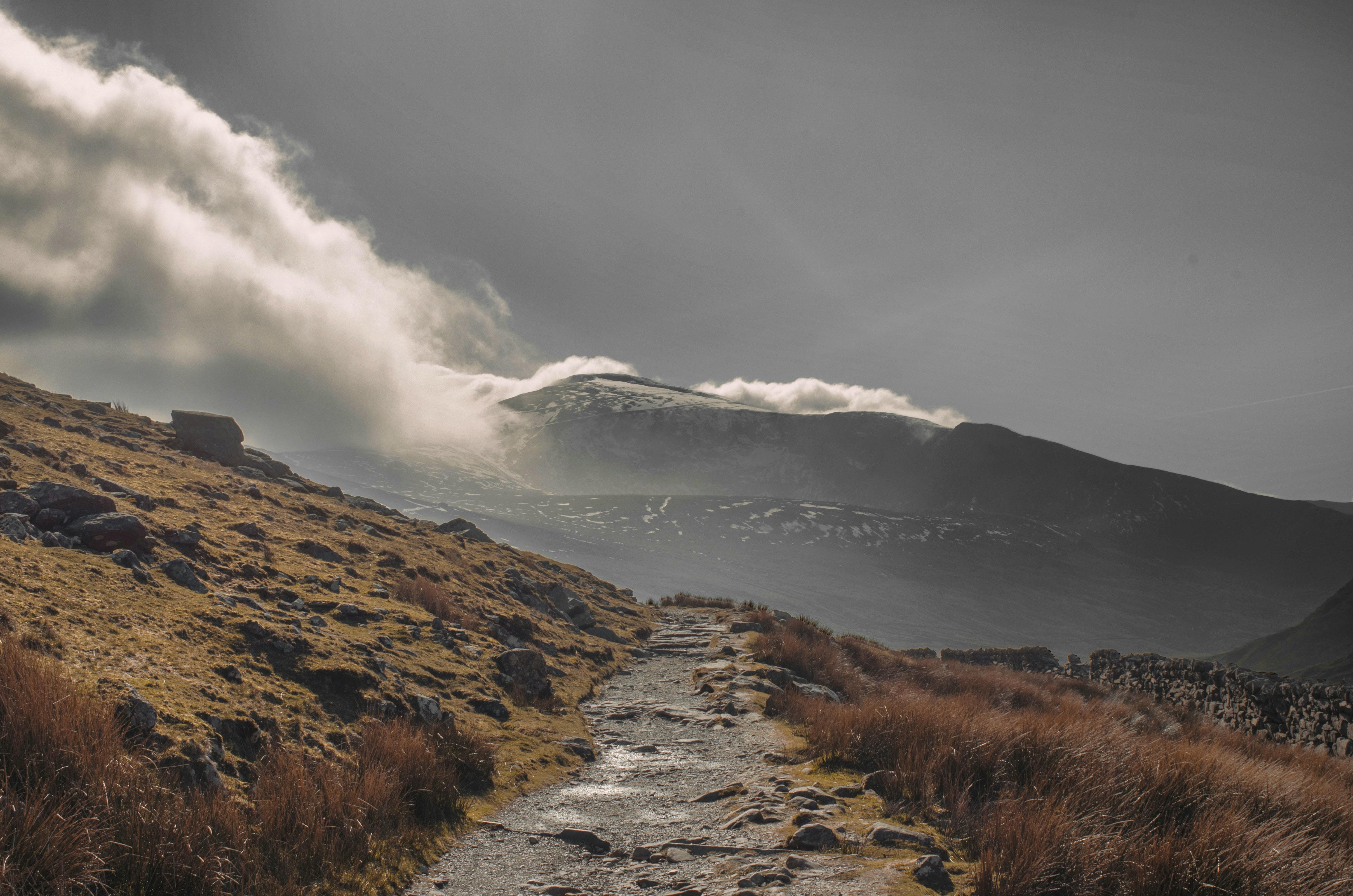 Misty day on the Llanberis Path