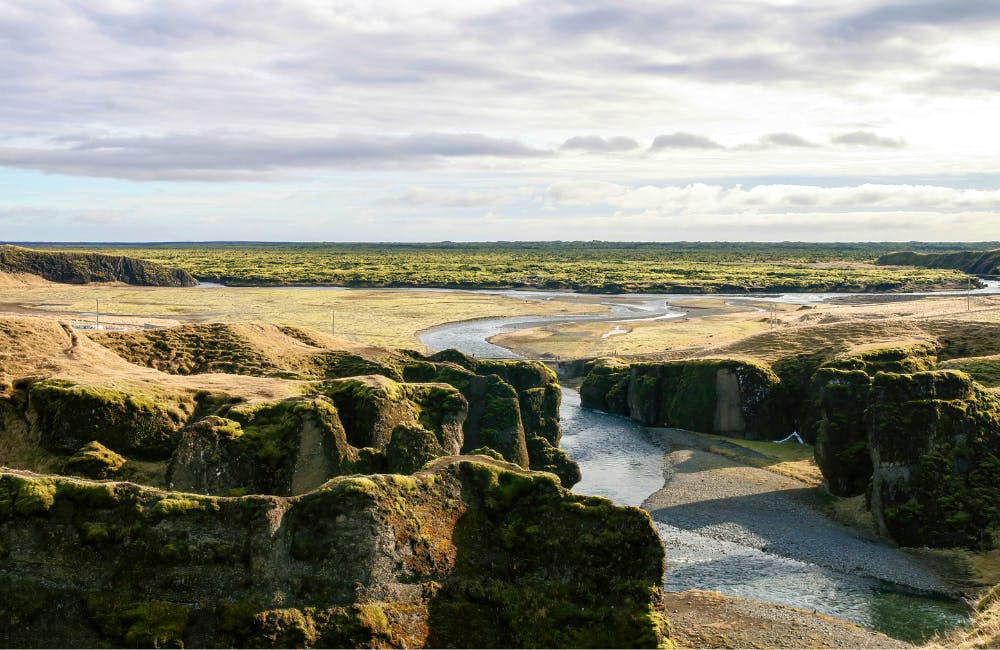 Fimmvörðuháls in Iceland