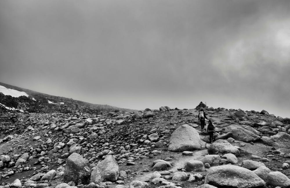 Volcano Hike in Iceland