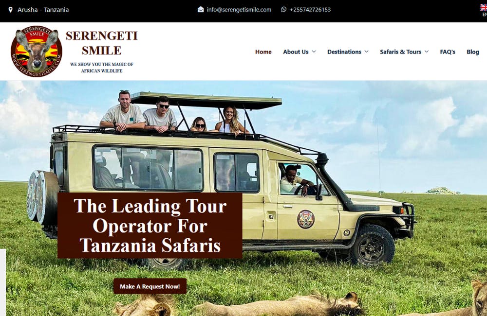 Serengeti Smile