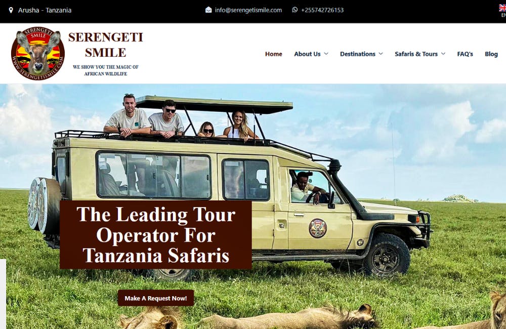 Serengeti Smile