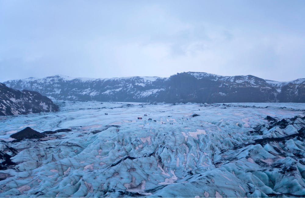 Vik camping in Iceland