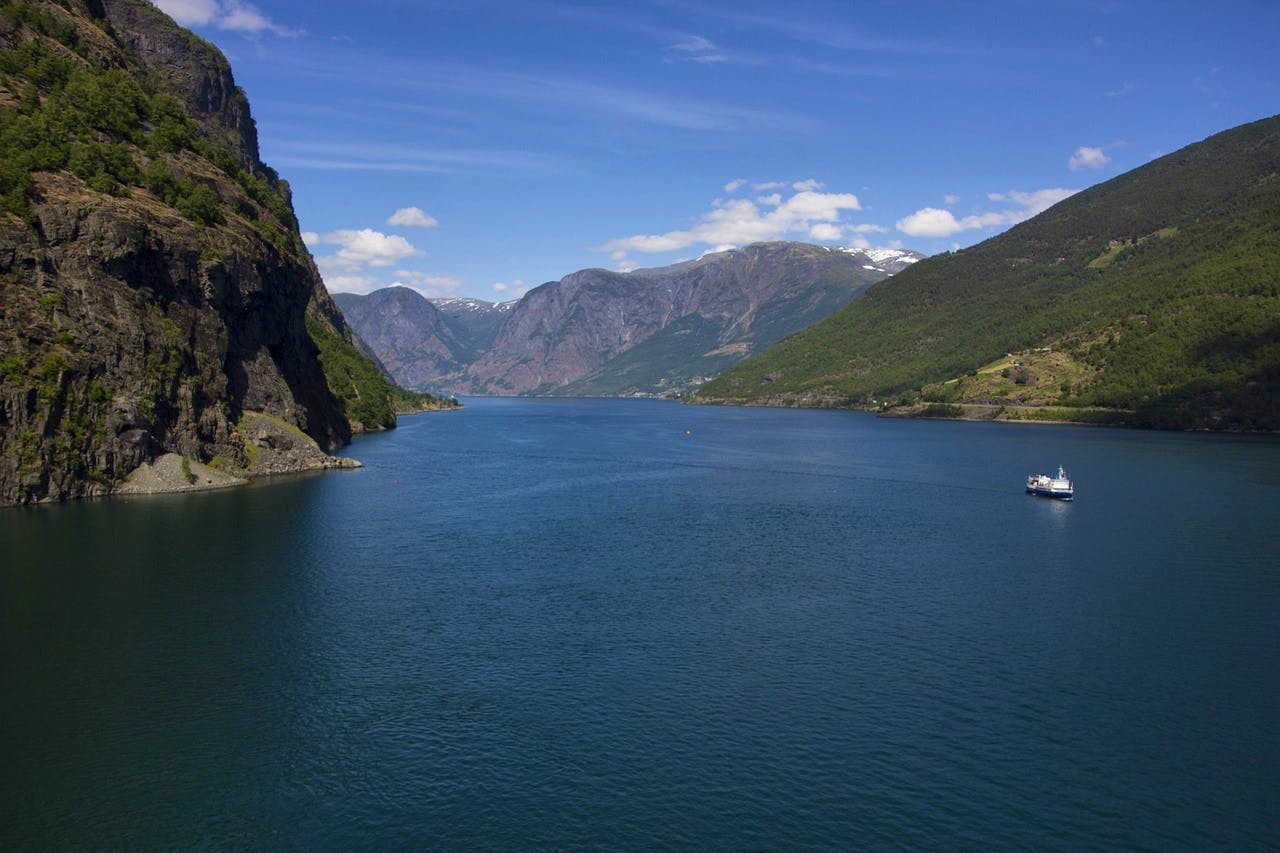 Flam Fjords in Norway