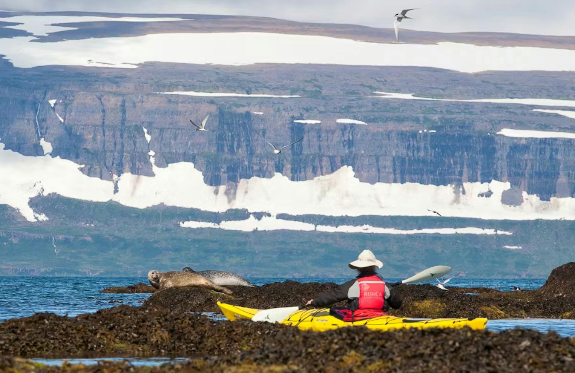 Vígur island and the Hvítanes peninsula