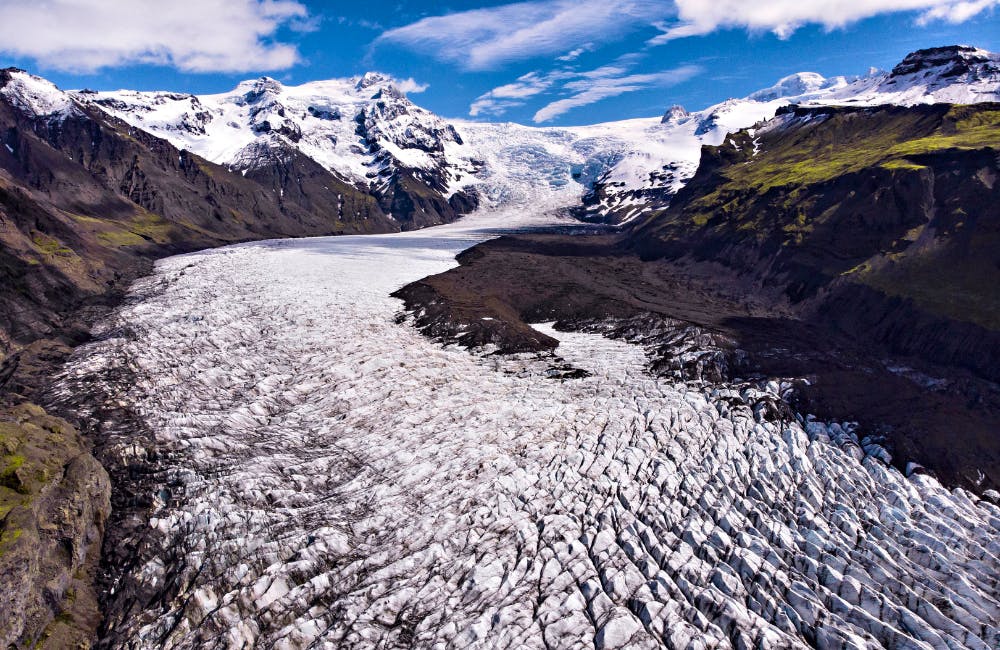 Svínafellsjökull Glacier Iceland 