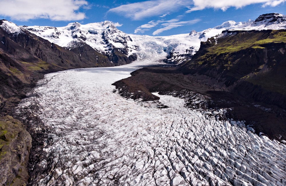 Svínafellsjökull Glacier Iceland 