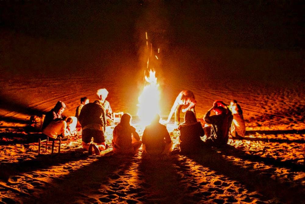 bonfire morocco desert tour