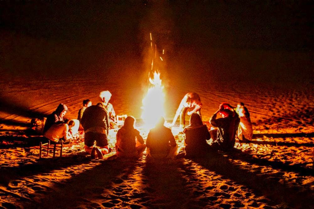 bonfire morocco desert tour