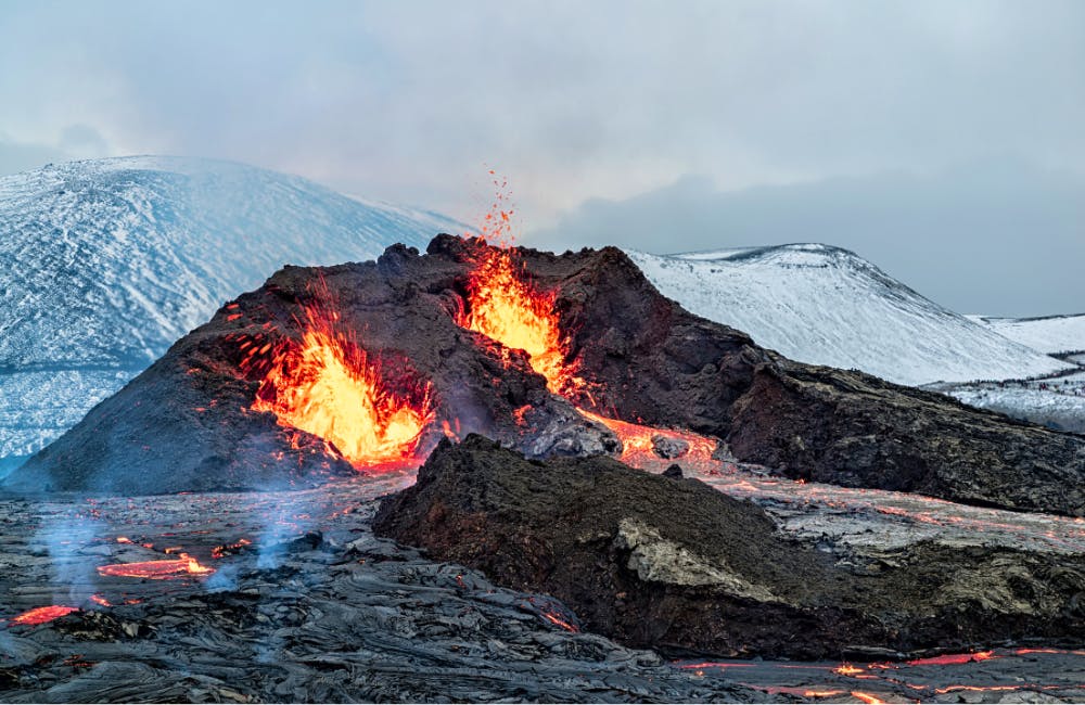 Volcanoes in Iceland