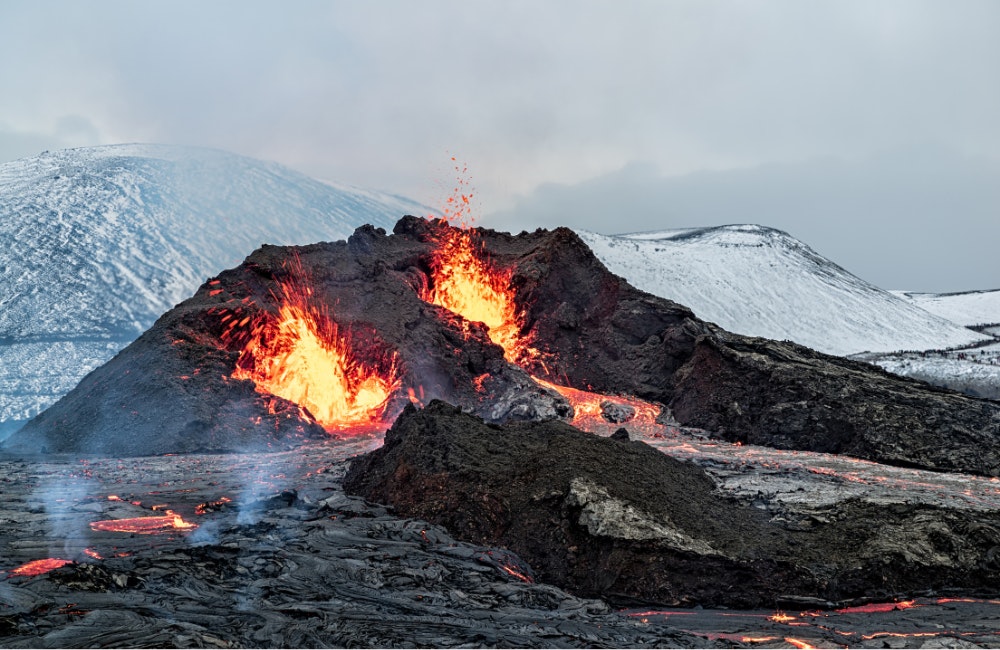 Volcanoes in Iceland