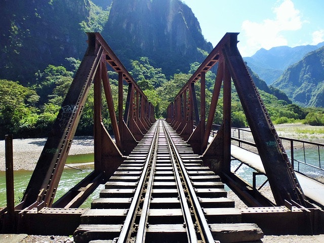Railway bridge in Peru