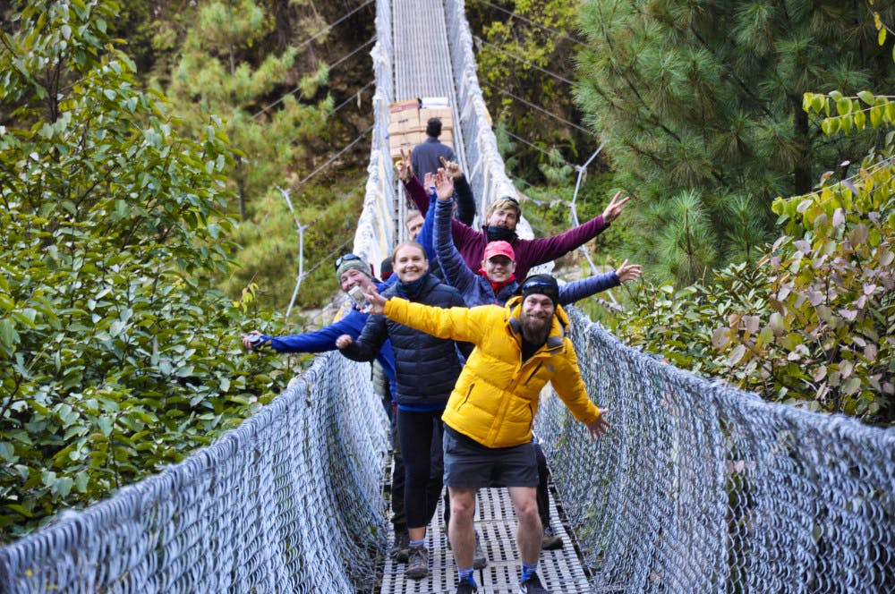 suspension bridge ebc trek
