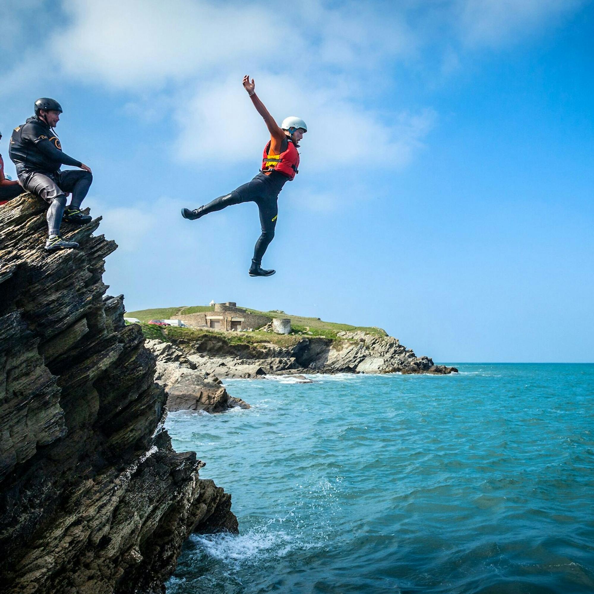 coasteering newquay
