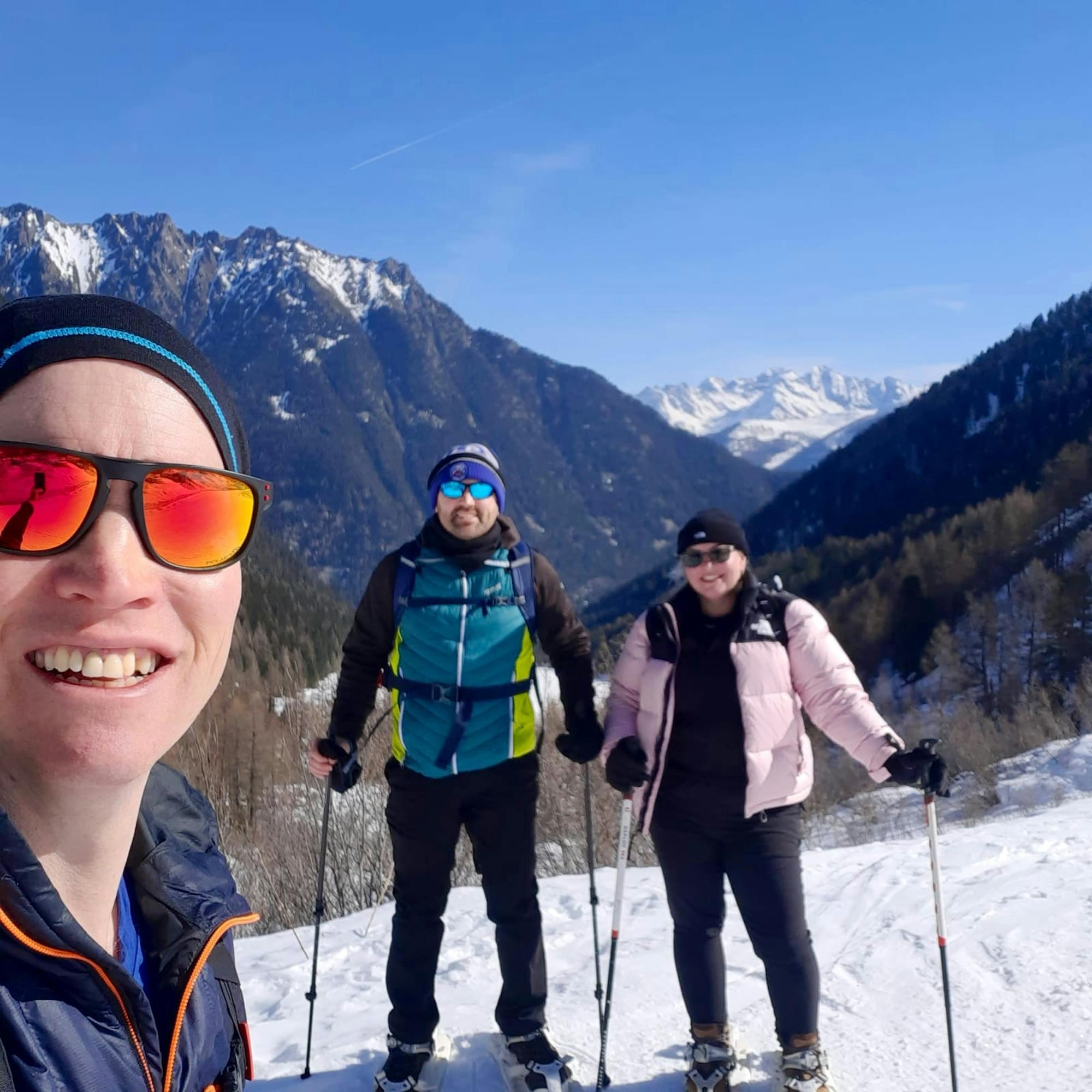 snowy swiss landscape