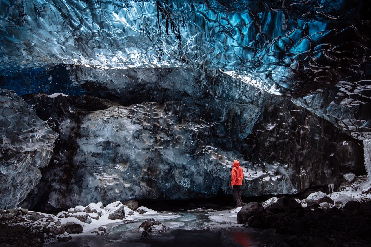 Iceland ice caves