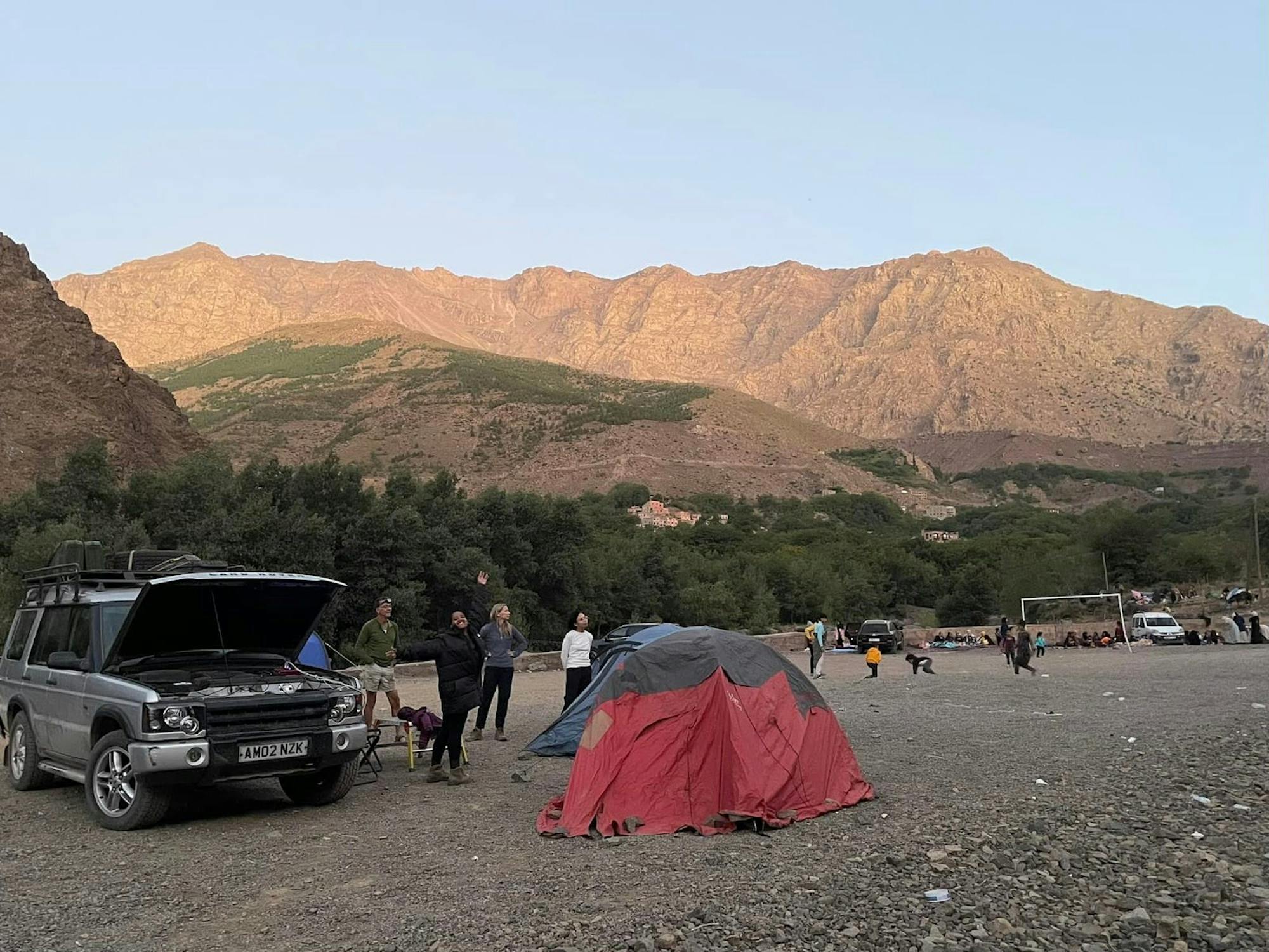 Camping at Imlil