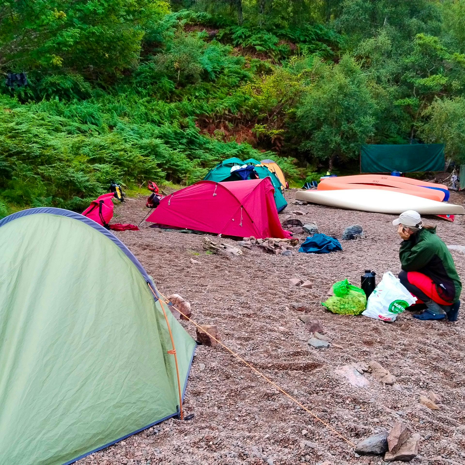 Scotland right to roam camping