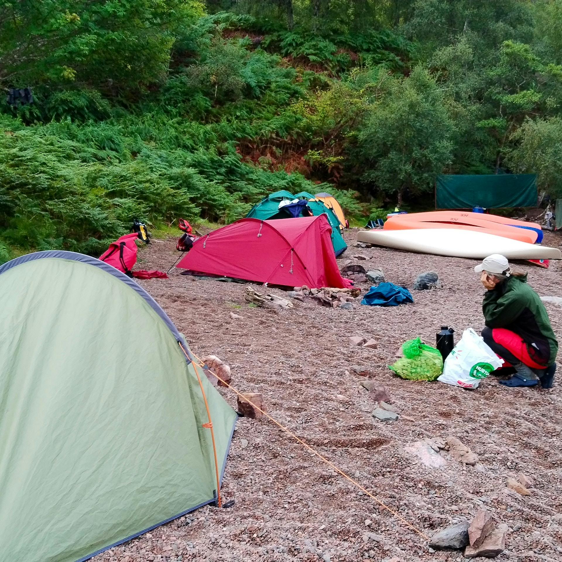 Scotland right to roam camping