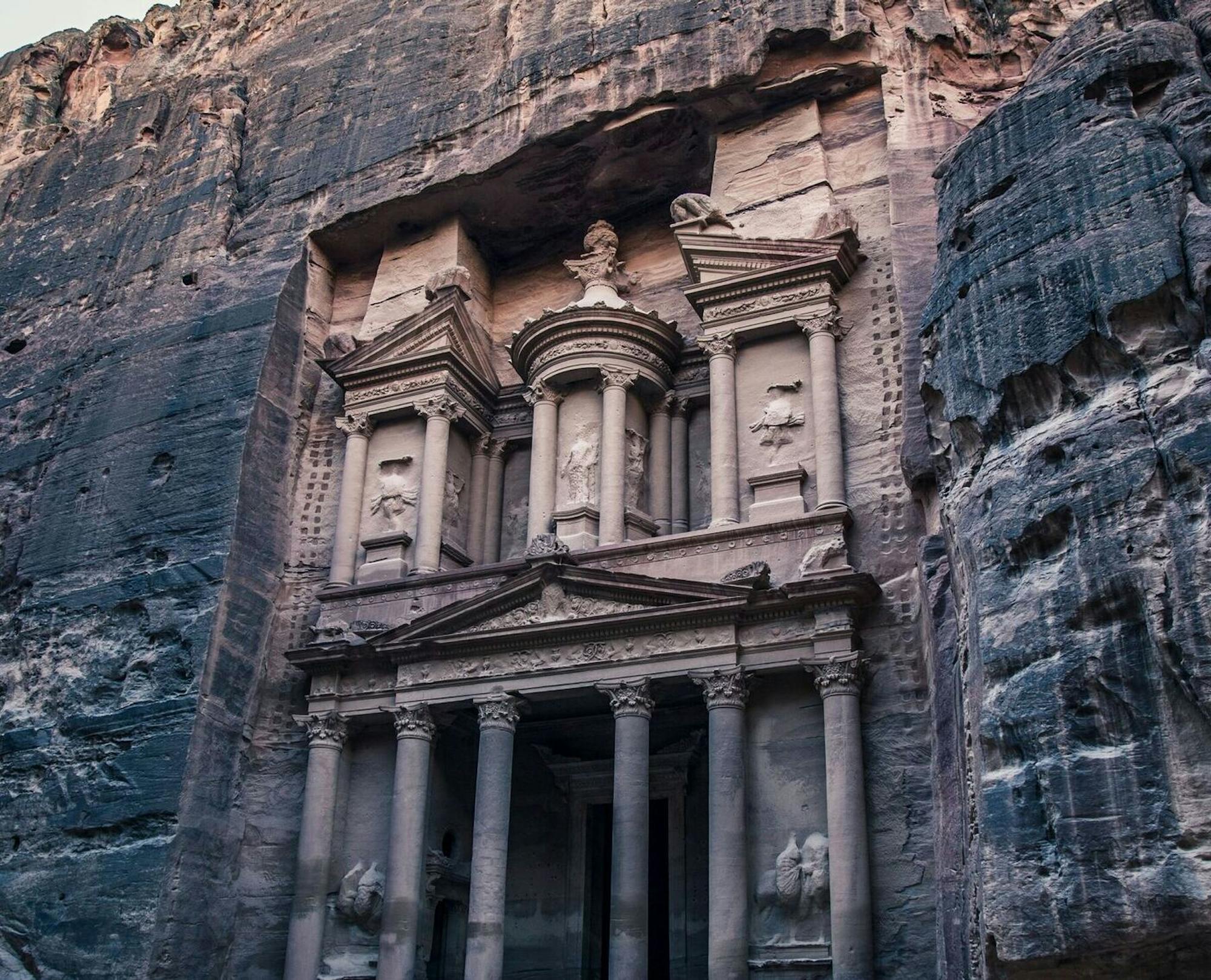 ruins at petra