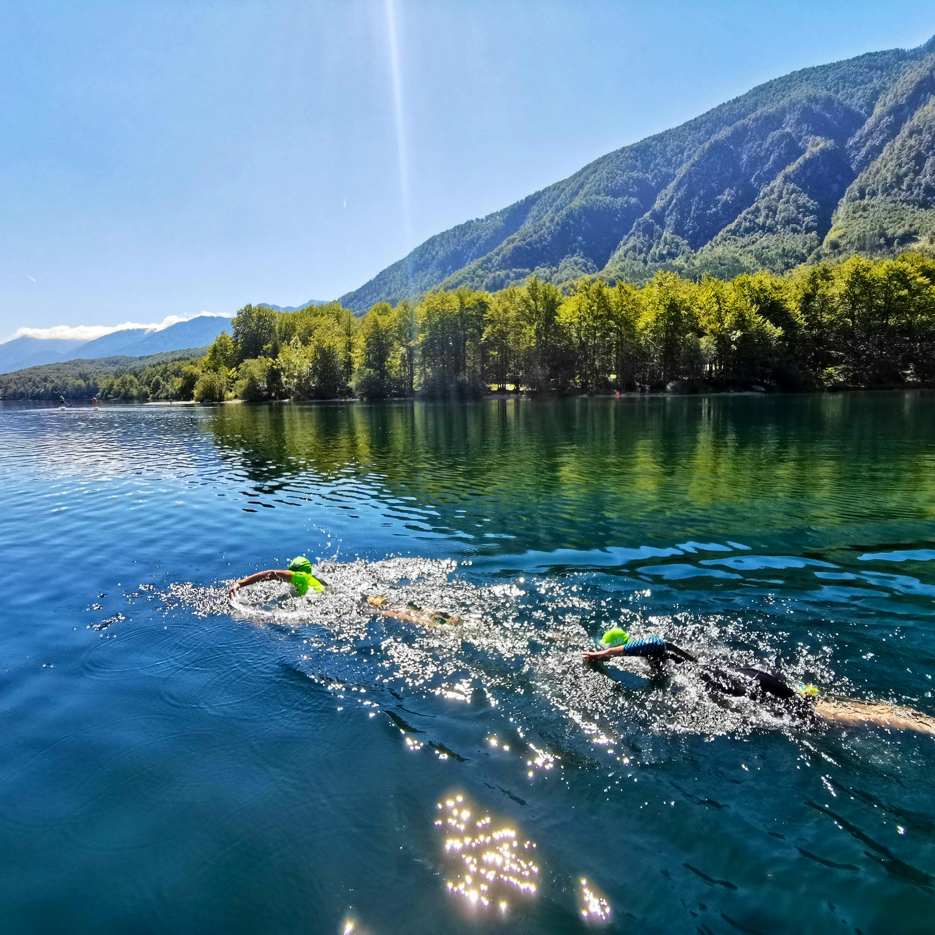 Swim lake bled