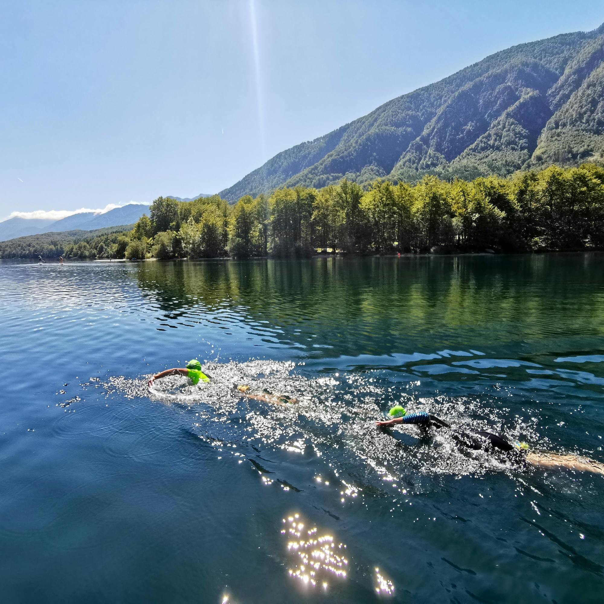 Swim lake bled