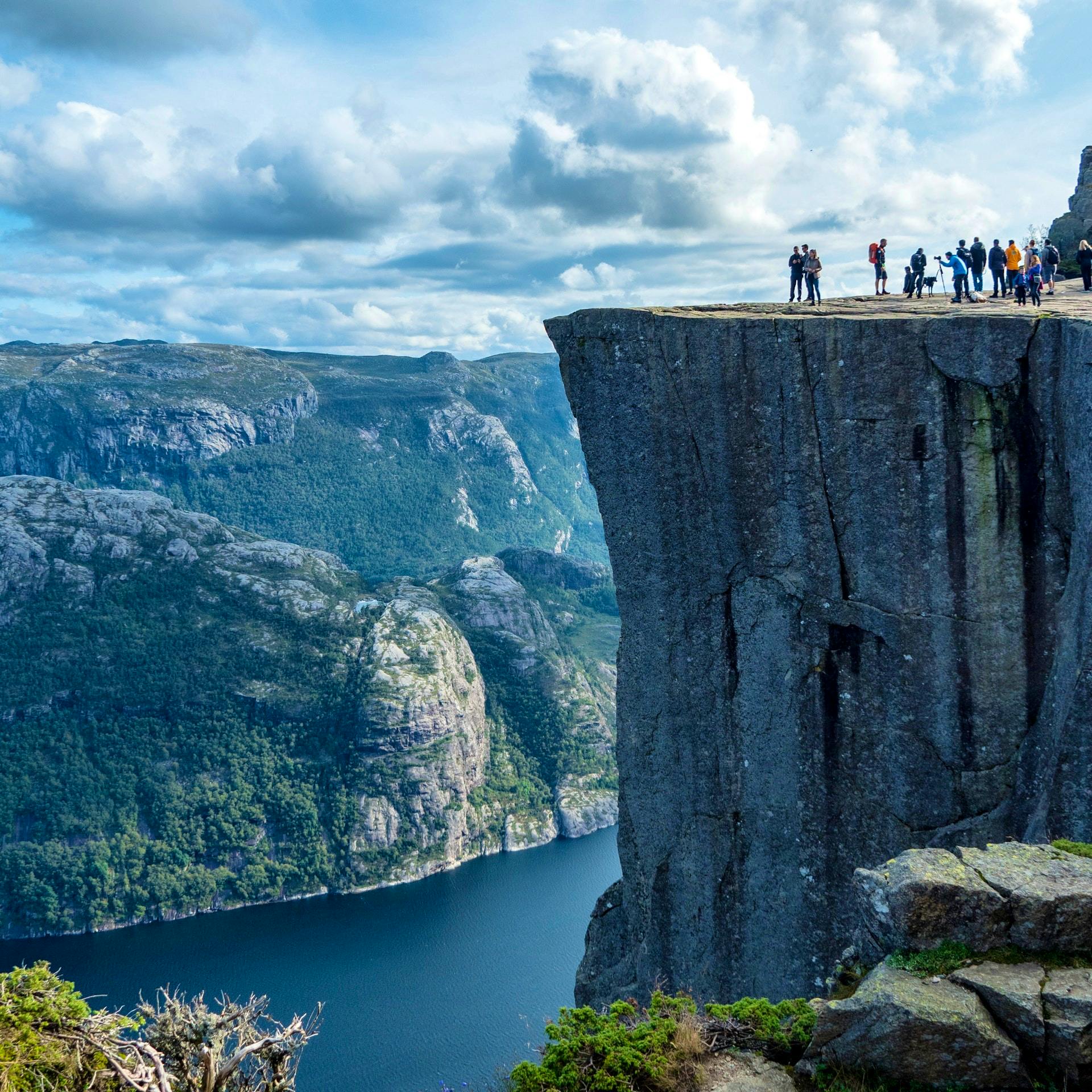 Hiking To Pulpit Rock