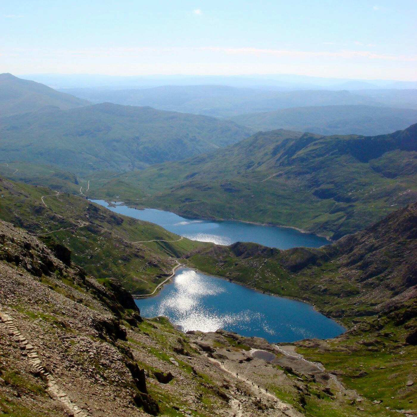 three peaks hiking views