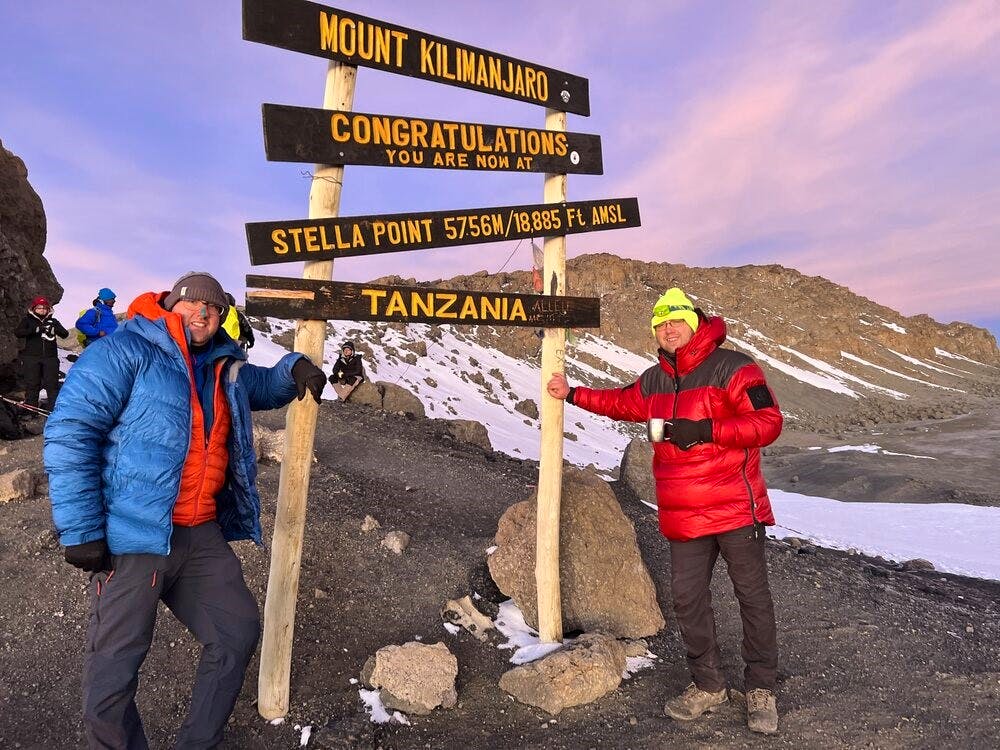Stella point Kilimanjaro