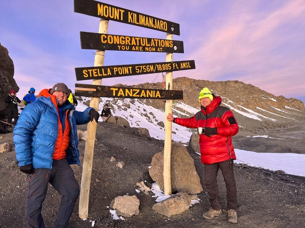 Stella point Kilimanjaro