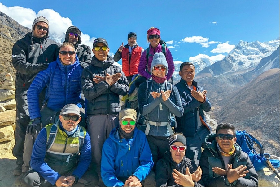 how hard is the everest base camp trek