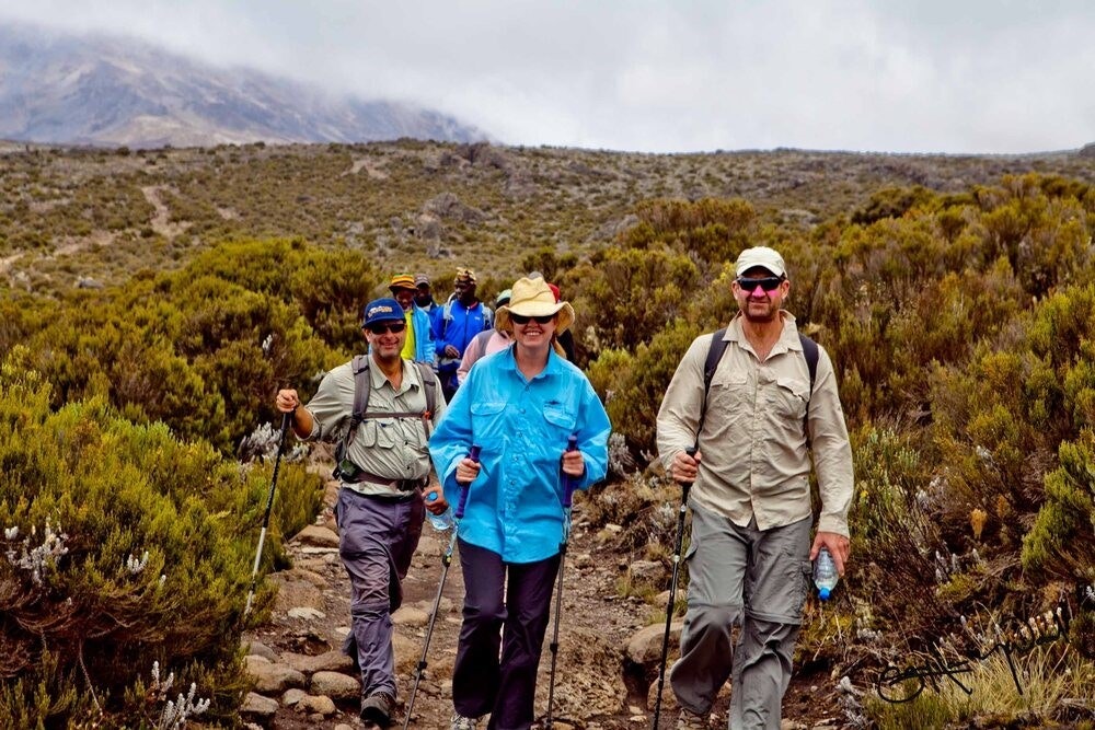 Trekkers on the mountain