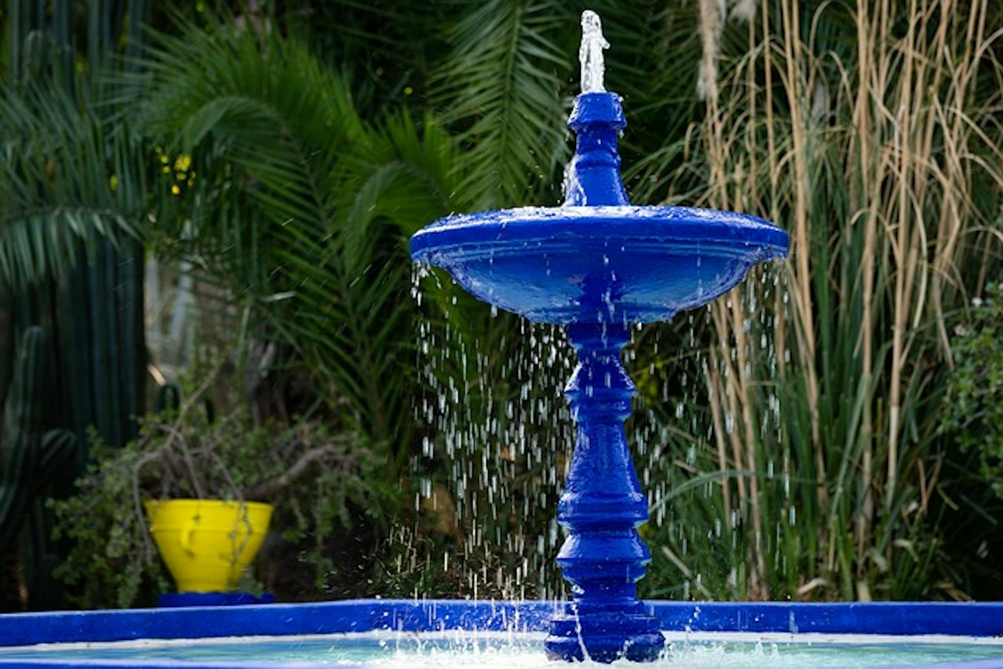 fountain jardin majorelle