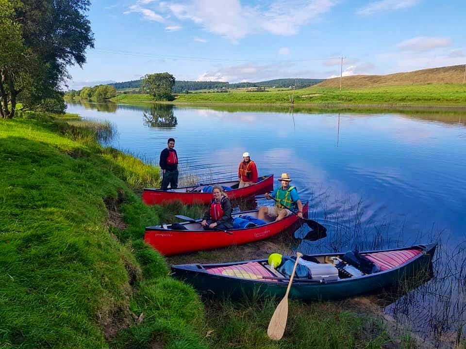 loch canoeing scotland