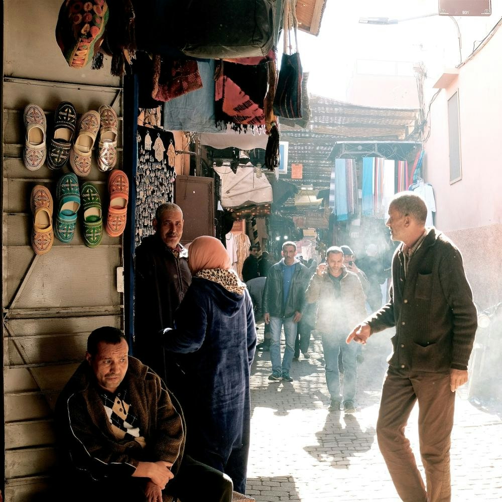 morocco market