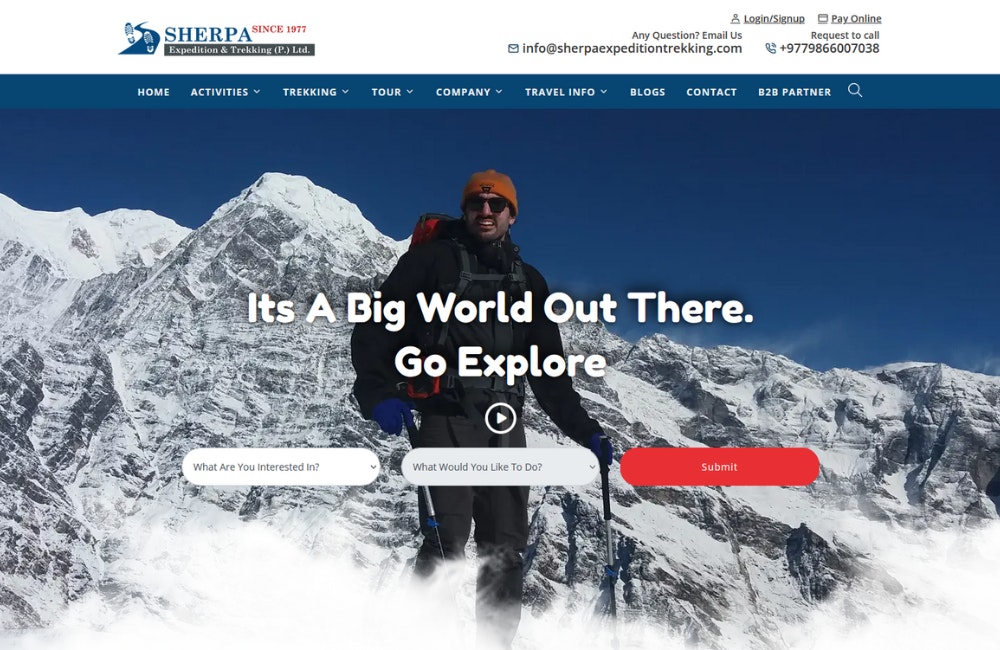 Sherpa Expedition and Trekking