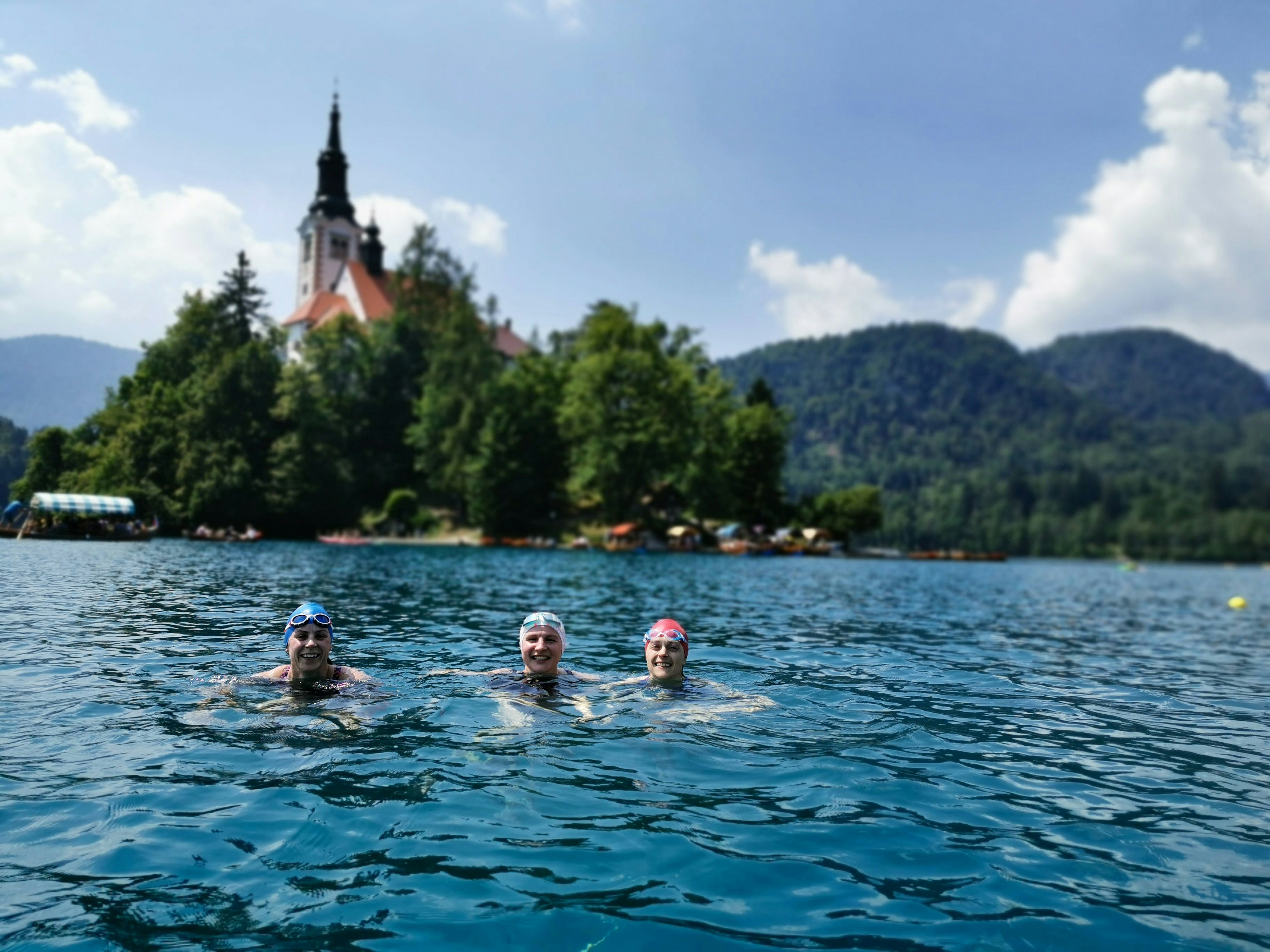 Wild Swimming in Lake Bled