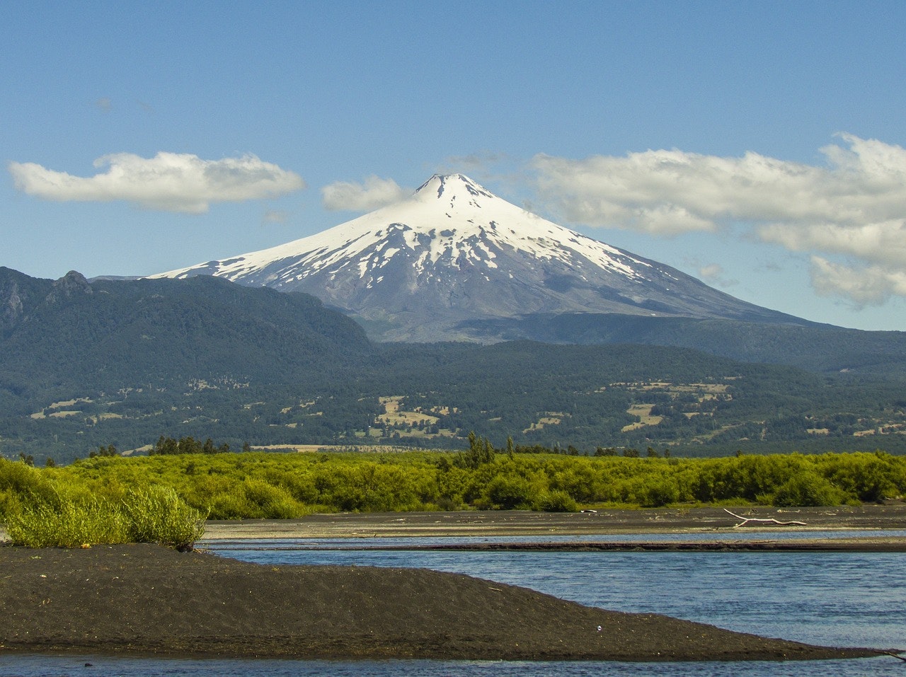 Patagonia villarrica volcano
