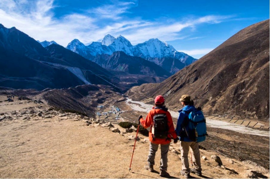 how far is it from base camp to the summit of everest