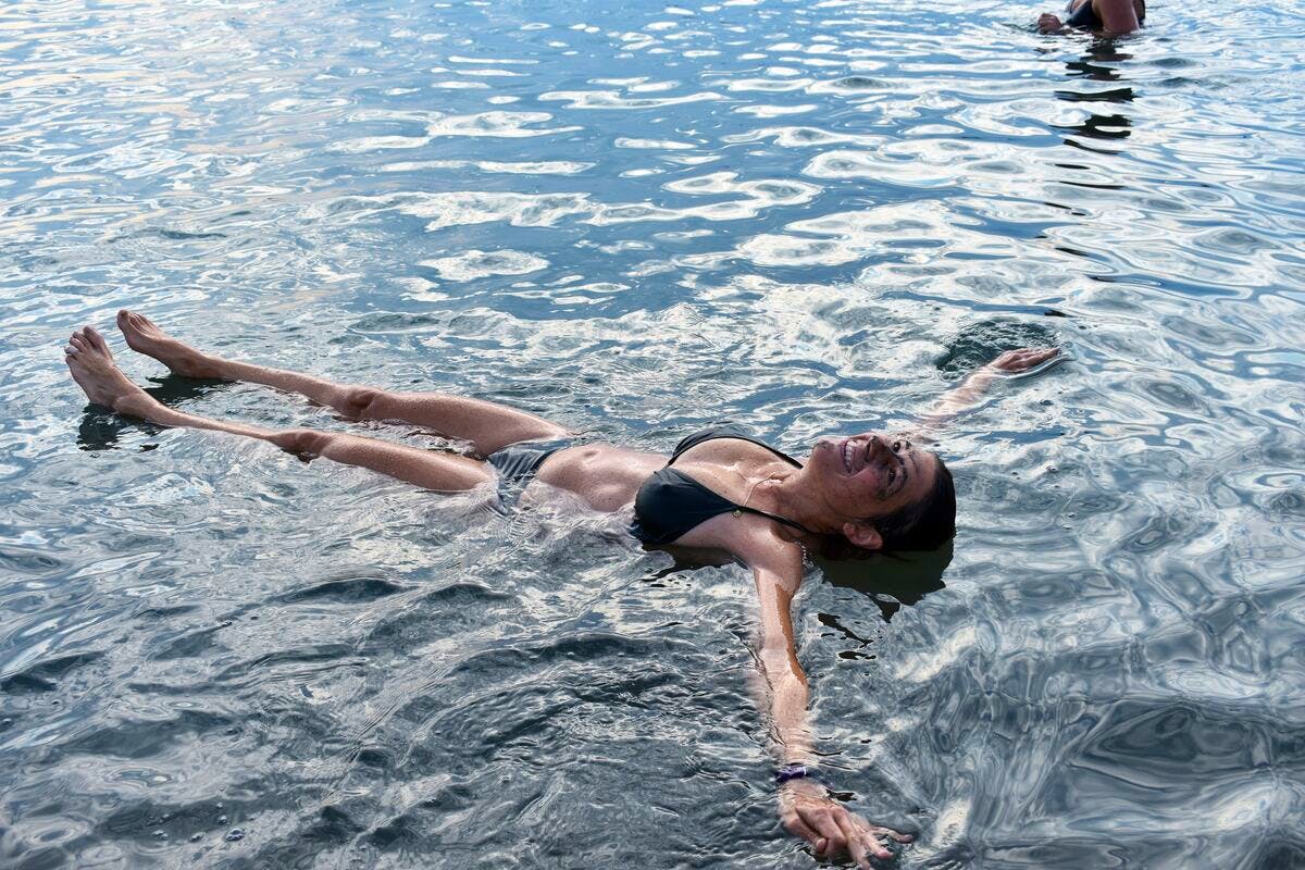 swimming in jordan
