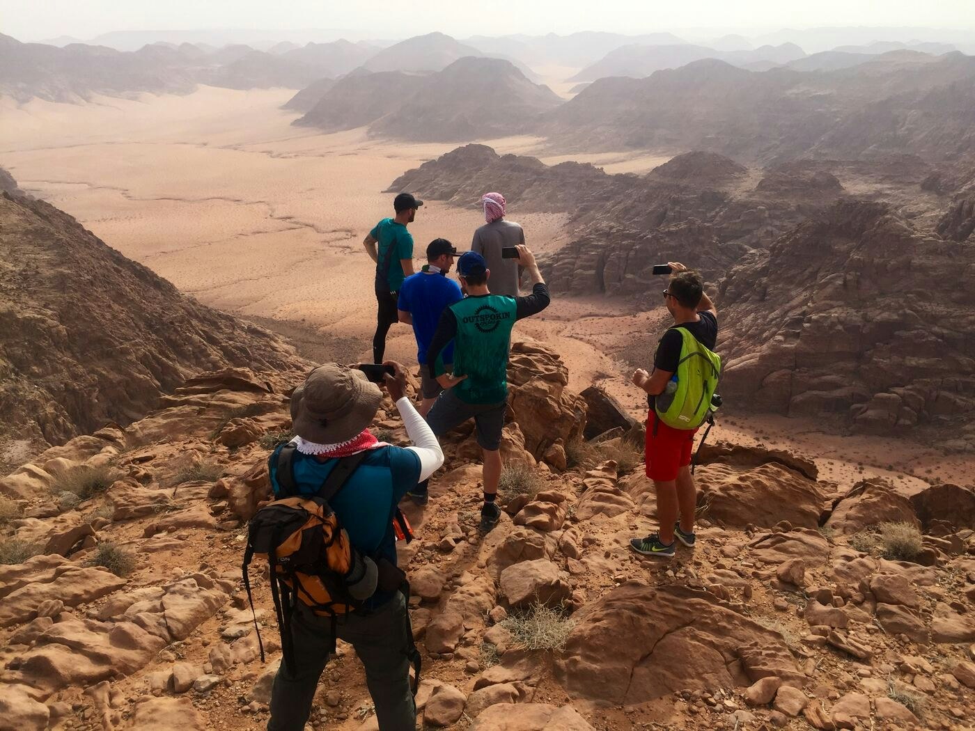 taking pictures on jordan trail