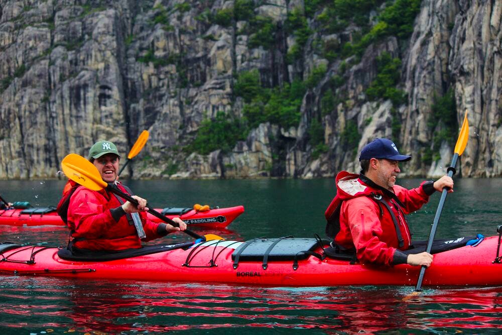 Kayak Tour in Norwegian Fjords