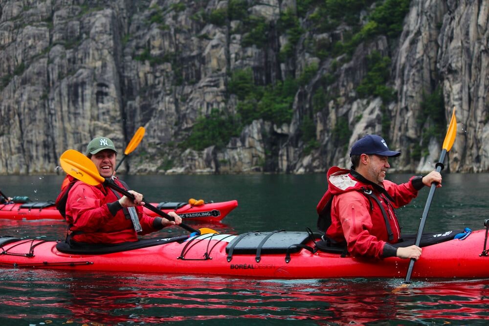 Kayak Tour in Norwegian Fjords