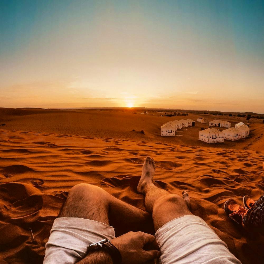 sahara desert camp