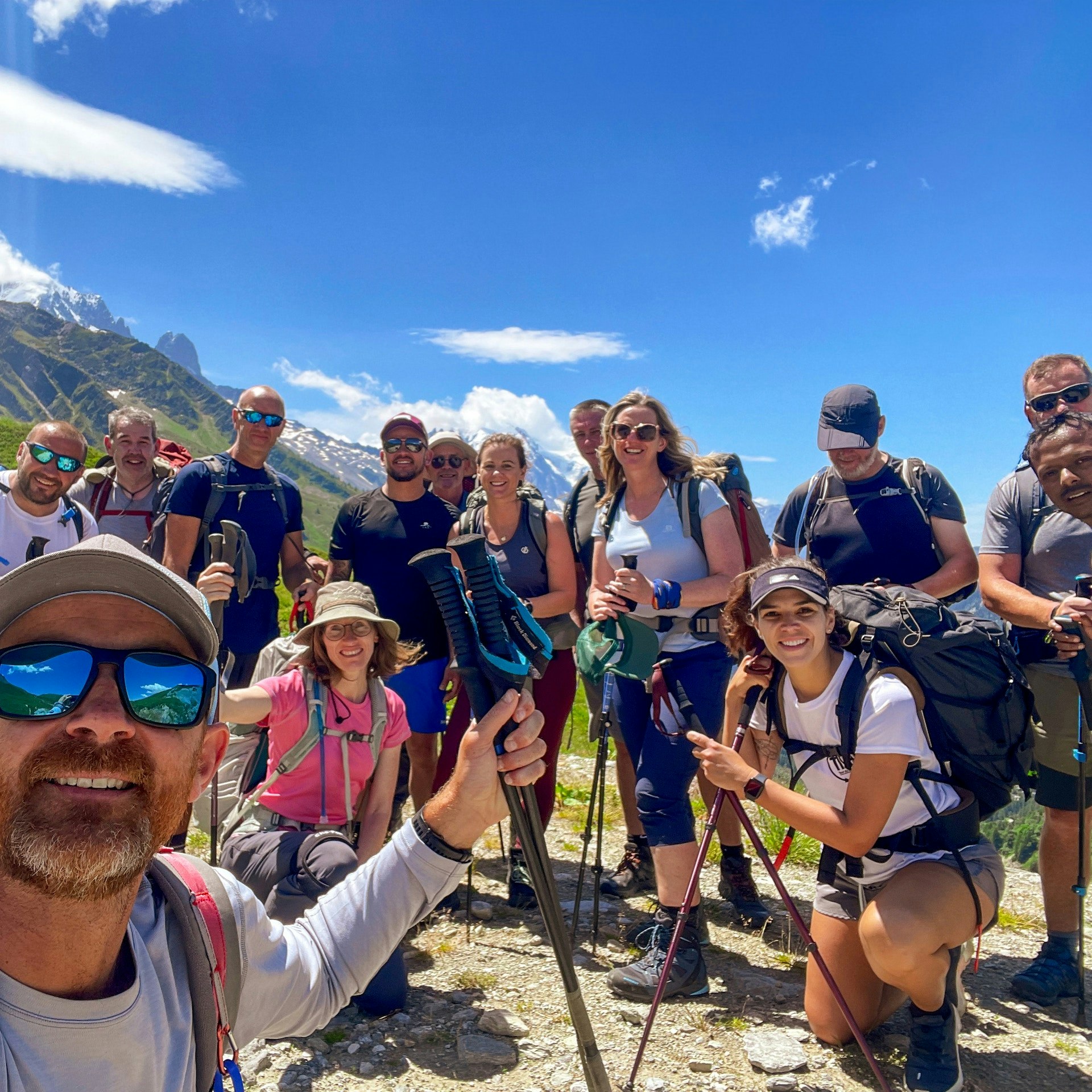 mont blanc group photo